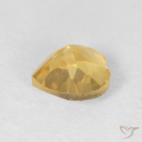 Citrine Gemstone in 6 x 6 mm (calibrated) Size for Sale, Citrine Stone in Bright Gold Color