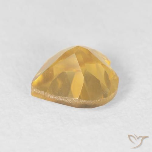 Citrine Gemstone in 6 x 6 mm (calibrated) Size for Sale, Citrine Stone in Golden Orange Color