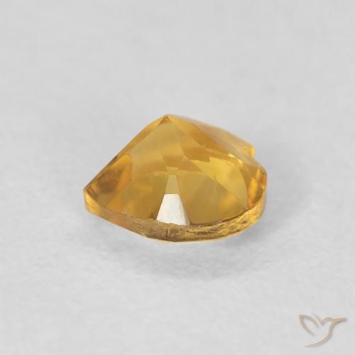 Citrine Gemstone in 5 x 5 mm (calibrated) Size for Sale, Citrine Stone in Golden Color