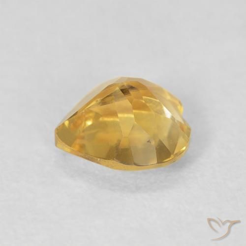 Citrine Gemstone in 6 x 6 mm (calibrated) Size for Sale, Citrine Stone in Golden Color