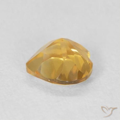 Citrine Gemstone in 6 x 6 mm (calibrated) Size for Sale, Citrine Stone in Golden Color