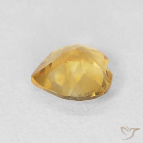 Citrine Gemstone in 6 x 6 mm (calibrated) Size for Sale, Citrine Stone in Deep Gold Color