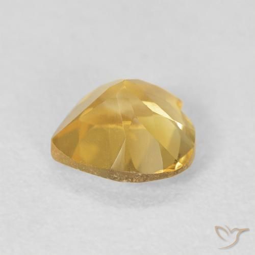 Citrine Gemstone in 6 x 6 mm (calibrated) Size for Sale, Citrine Stone in Deep Gold Color