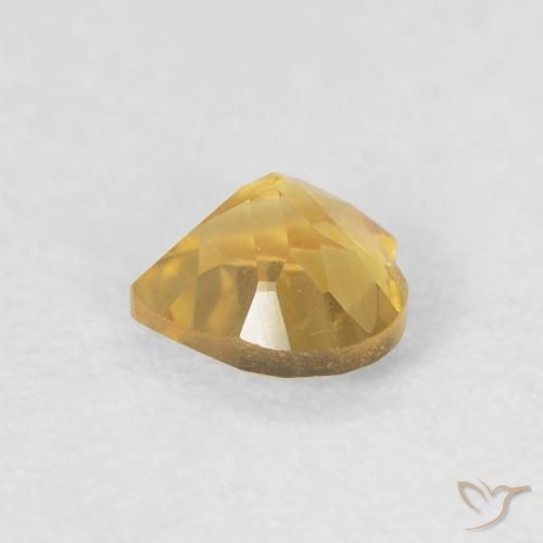 Citrine Gemstone in 5 x 5 mm (calibrated) Size for Sale, Citrine Stone in Bright Gold Color