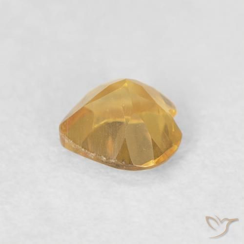 Citrine Gemstone in 5 x 5 mm (calibrated) Size for Sale, Citrine Stone in Medium Golden Color