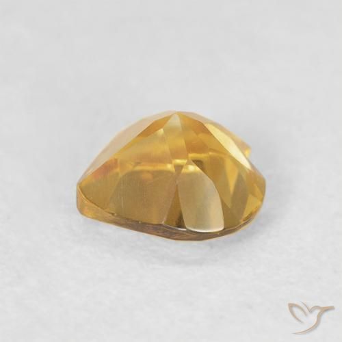 Citrine Gemstone in 6 x 6 mm (calibrated) Size for Sale, Citrine Stone in Golden Color
