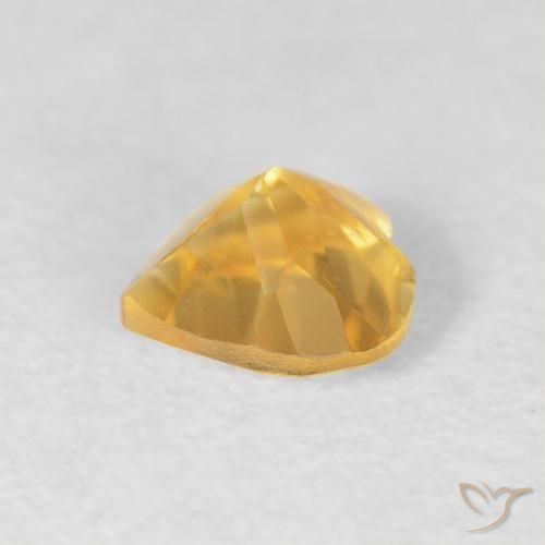 Citrine Gemstone in 5 x 5 mm (calibrated) Size for Sale, Citrine Stone in Golden Orange Color