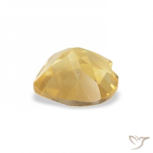Citrine Gemstone in 6 x 6 mm (calibrated) Size for Sale, Citrine Stone in Medium Golden Color