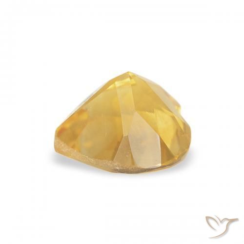 Citrine Gemstone in 5 x 5 mm (calibrated) Size for Sale, Citrine Stone in Medium Golden Color