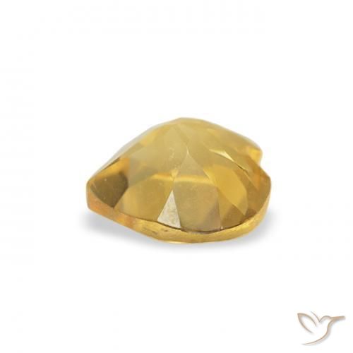 Citrine Gemstone in 5 x 5 mm (calibrated) Size for Sale, Citrine Stone in Medium Golden Color
