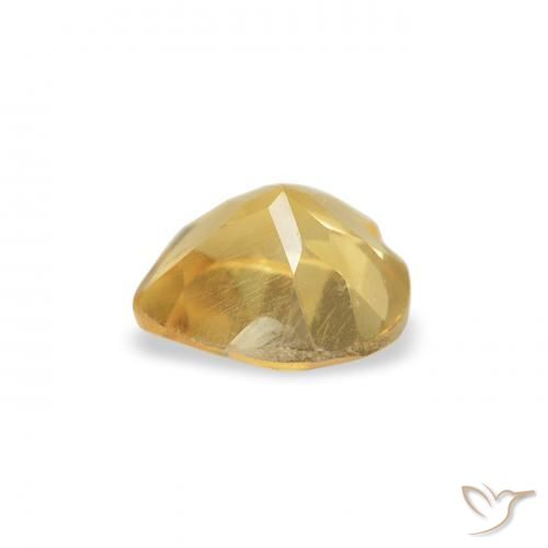 Citrine Gemstone in 5 x 5 mm (calibrated) Size for Sale, Citrine Stone in Golden Orange Color