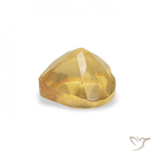 Citrine Gemstone in 5 x 5 mm (calibrated) Size for Sale, Citrine Stone in Golden Orange Color