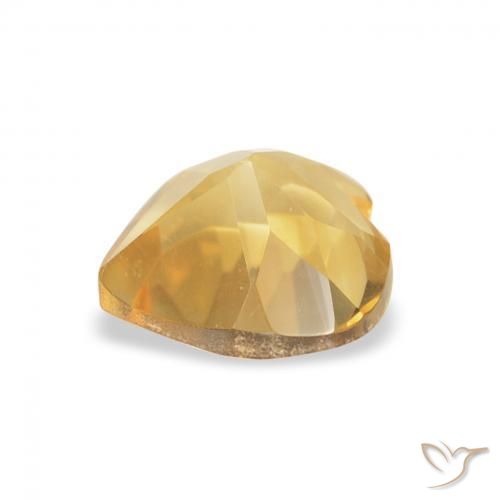 Citrine Gemstone in 6 x 6 mm (calibrated) Size for Sale, Citrine Stone in Light Gold Color