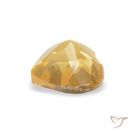 Citrine Gemstone in 5 x 5 mm (calibrated) Size for Sale, Citrine Stone in Top Gold Color