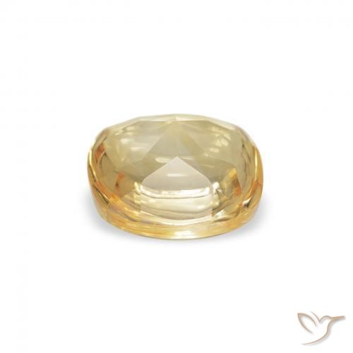 Citrine Gemstone in 5.2 x 5.2 mm Size for Sale, Citrine Stone in Gold Color