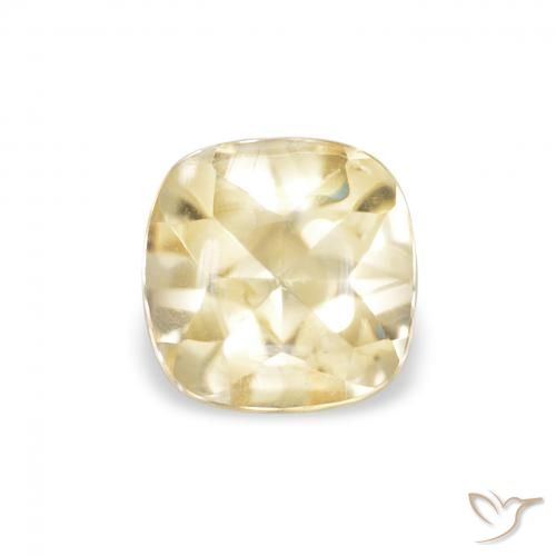 0.66ct Natural Golden Citrine, Cushion, Transparent