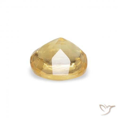 Citrine Gemstone in 5 x 5 mm (calibrated) Size for Sale, Citrine Stone in Golden Color