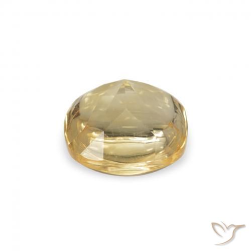 Citrine Gemstone in 5.2 x 5.2 mm Size for Sale, Citrine Stone in Golden Color