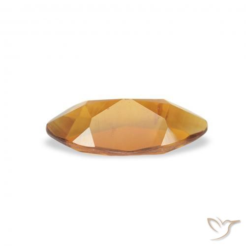 Citrine Gemstone in 8 x 4 mm (calibrated) Size for Sale, Citrine Stone in Medium Orange Color