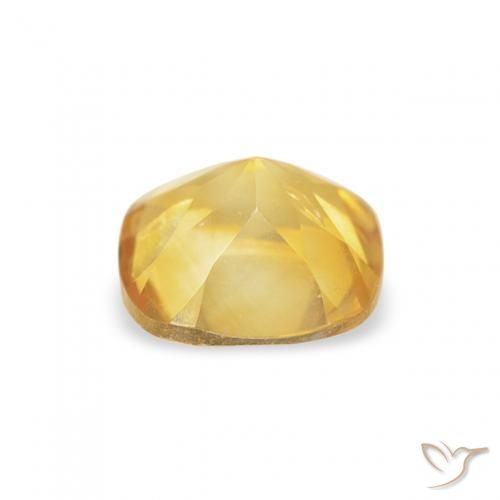 Citrine Gemstone in 5 x 5 mm (calibrated) Size for Sale, Citrine Stone in Tuscany Yellow Color