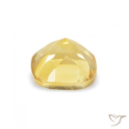 Citrine Gemstone in 5 x 5 mm (calibrated) Size for Sale, Citrine Stone in Tuscany Yellow Color