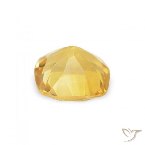 Citrine Gemstone in 5 x 5 mm (calibrated) Size for Sale, Citrine Stone in Light Gold Color