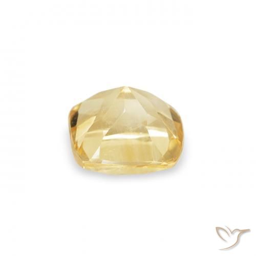 Citrine Gemstone in 4.7 x 4.6 mm Size for Sale, Citrine Stone in Tuscany Yellow Color