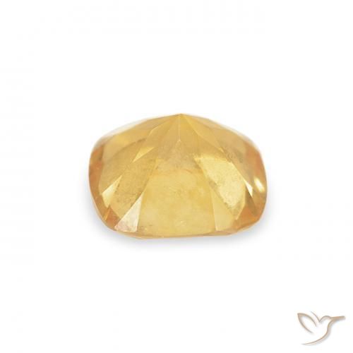 Citrine Gemstone in 5 x 5 mm (calibrated) Size for Sale, Citrine Stone in Gold Color