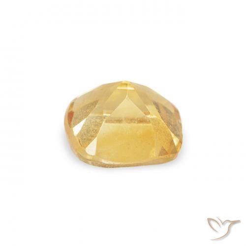 Citrine Gemstone in 4.8 x 4.7 mm Size for Sale, Citrine Stone in Gold Color