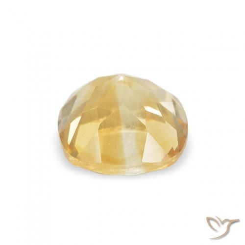Citrine Gemstone in 5 x 5 mm (calibrated) Size for Sale, Citrine Stone in Golden Orange Color
