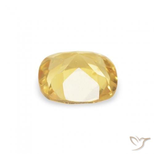 Citrine Gemstone in 5 x 5 mm (calibrated) Size for Sale, Citrine Stone in Golden Color