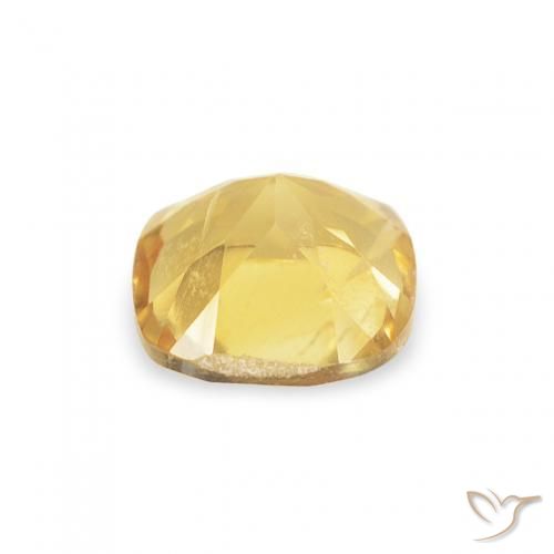 Citrine Gemstone in 5 x 5 mm (calibrated) Size for Sale, Citrine Stone in Light Gold Color