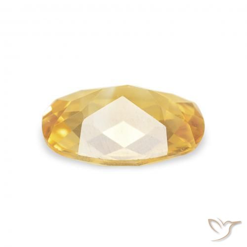 Citrine Gemstone in 8 x 6 mm (calibrated) Size for Sale, Citrine Stone in Golden Color