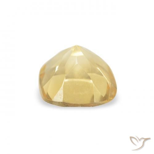 Citrine Gemstone in 5 x 5 mm (calibrated) Size for Sale, Citrine Stone in Light Gold Color