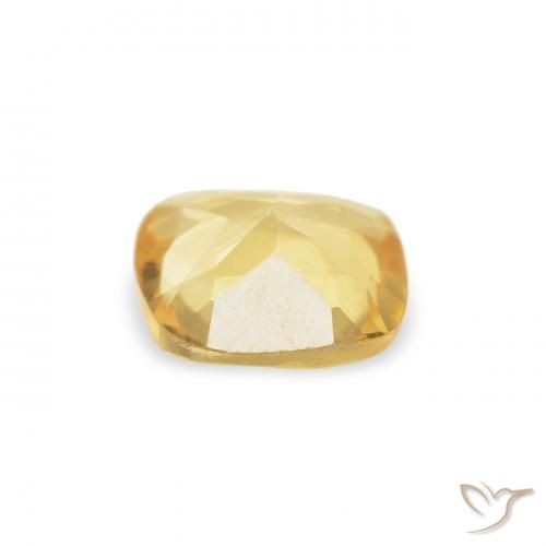Citrine Gemstone in 5 x 5 mm (calibrated) Size for Sale, Citrine Stone in Light Yellow Color