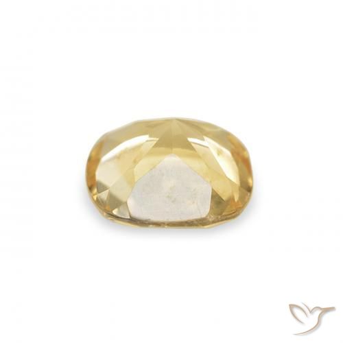 Citrine Gemstone in 5 x 5 mm (calibrated) Size for Sale, Citrine Stone in Light Yellow Color