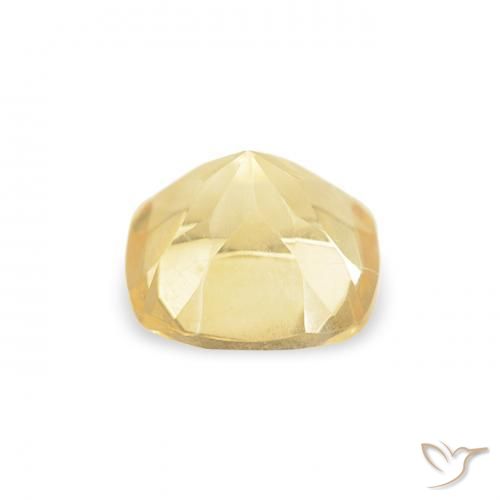 Citrine Gemstone in 5 x 5 mm (calibrated) Size for Sale, Citrine Stone in Light Yellow Color