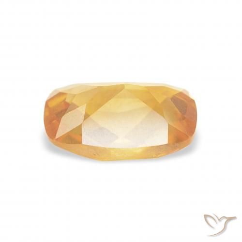 Citrine Gemstone in 8 x 6 mm (calibrated) Size for Sale, Citrine Stone in Medium Orange Color