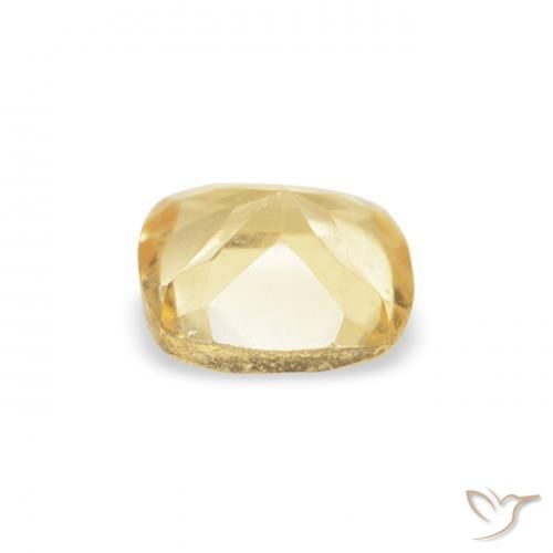Citrine Gemstone in 5 x 5 mm (calibrated) Size for Sale, Citrine Stone in Light Golden-Yellow Color