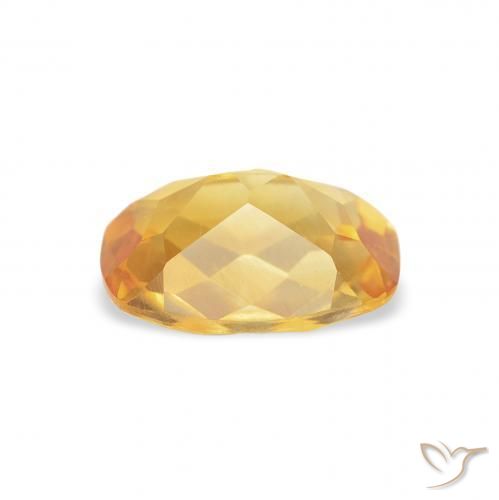 Citrine Gemstone in 8 x 6 mm (calibrated) Size for Sale, Citrine Stone in Golden Color