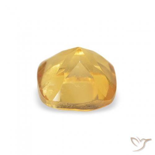 Citrine Gemstone in 5 x 5 mm (calibrated) Size for Sale, Citrine Stone in Medium Golden Color
