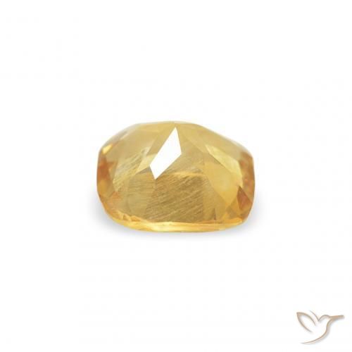 Citrine Gemstone in 4 x 4 mm (calibrated) Size for Sale, Citrine Stone in Golden Orange Color