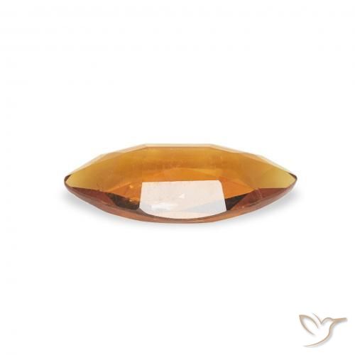 Citrine Gemstone in 8 x 4 mm (calibrated) Size for Sale, Citrine Stone in Gold Color