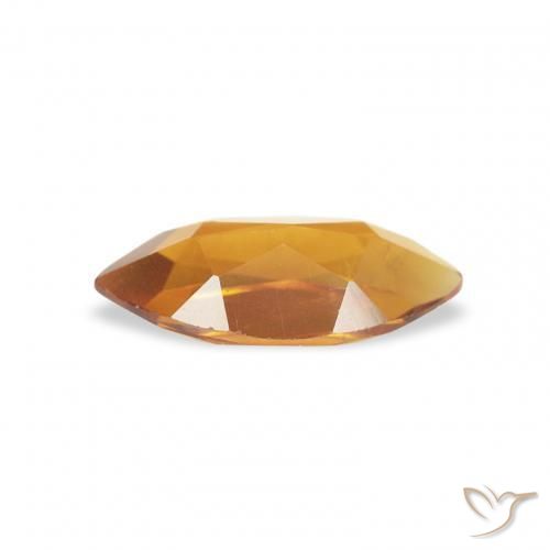 Citrine Gemstone in 8 x 4 mm (calibrated) Size for Sale, Citrine Stone in Orange Brown Color