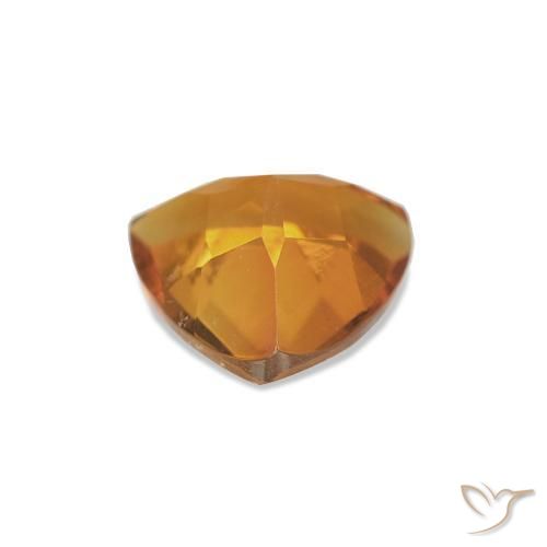 Citrine Gemstone in 6 x 6 mm (calibrated) Size for Sale, Citrine Stone in Deep Orange Color