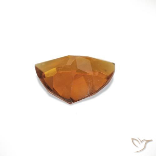 Citrine Gemstone in 6 x 6 mm (calibrated) Size for Sale, Citrine Stone in Brownish Orange Color