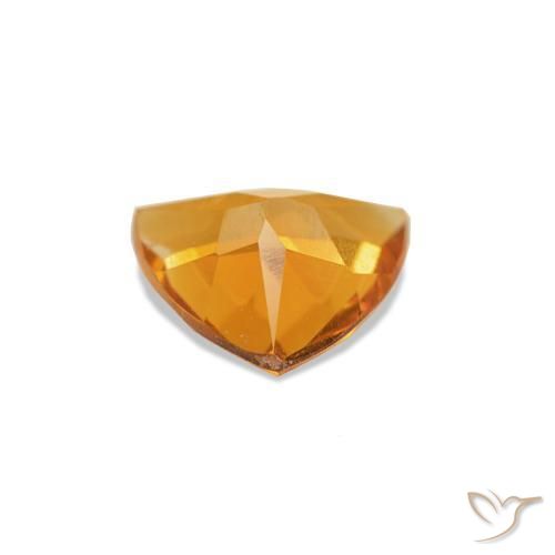 Citrine Gemstone in 6 x 6 mm (calibrated) Size for Sale, Citrine Stone in Gold Color