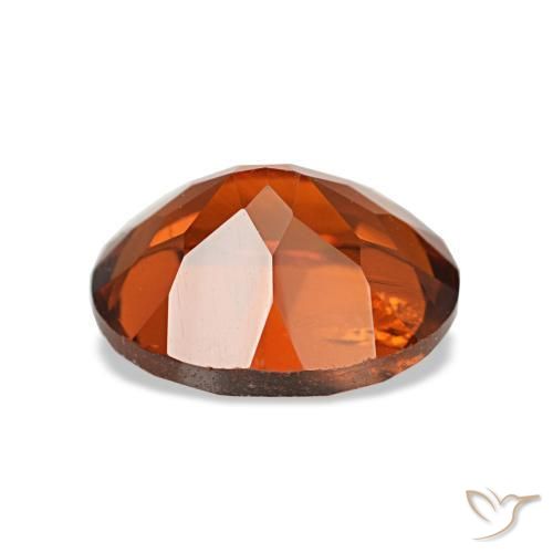 Citrine Gemstone in 9 x 7 mm (calibrated) Size for Sale, Citrine Stone in Dark Orange Color