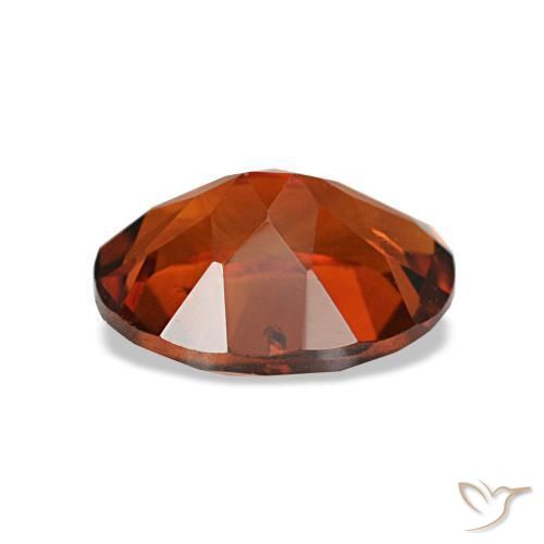 Citrine Gemstone in 9 x 7 mm (calibrated) Size for Sale, Citrine Stone in Amber Orange Color
