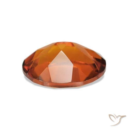 Citrine Gemstone in 9 x 7 mm (calibrated) Size for Sale, Citrine Stone in Fire Orange Color